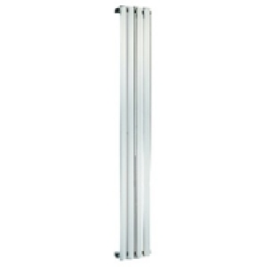 Haven Flat Panel Vertical Chrome 1800x435mm
