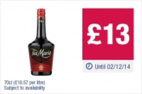 Tia Maria £13.00