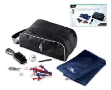 Golf Shoe Bag and Accessory Set