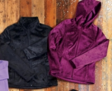 Ladies Plush Fleece Jacket