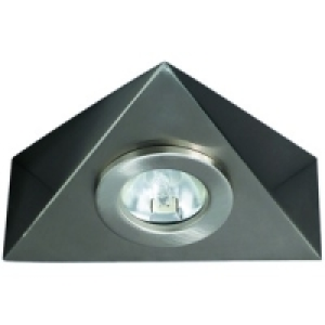 Wickes Bondi Pyramid Under Cabinet Downlight Brushed Chrome