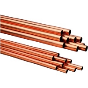 Copper Tube 15mm x 3m Pk10 £57.00