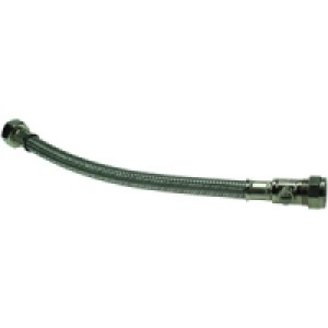 Wickes Flexible Tap Connector With Service Valve 15 x 12 x 3