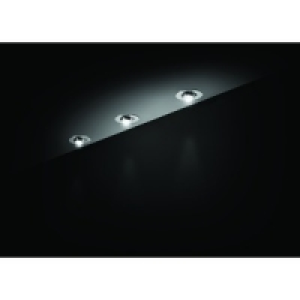 Wickes Vetus LED Cabinet Display Kit Chrome 3 Pack £39.99