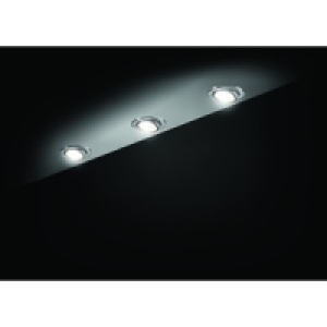 Wickes Rory Tilt Downlight Kit Brushed Chrome Brushed Chrome £24.99
