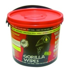 Gorilla Heavy Duty Hand Wipe Bucket 250 Sheets £22.37