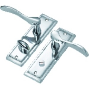 Wickes Bravo Bathroom Handle Polished Chrome Finish £22.49