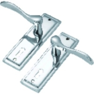 Wickes Bravo Lock Handle Polished Chrome Finish £20.69