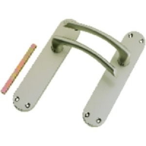Wickes Dante Latch Handle Satin Nickel Finish £14.89