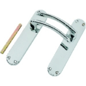 Wickes Dante Latch Handle Polished Chrome Finish £14.59
