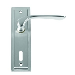 Urfic Como Lock Handle Satin Nickel £14.82