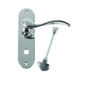 Urfic Geneva Bathroom Handle Polished Nickel £15.96