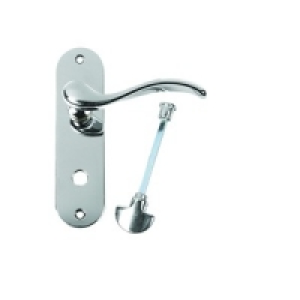 Urfic Geneva Bathroom Handle Polished Nickel £16.59