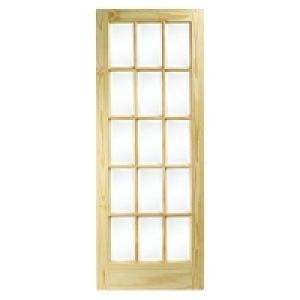 Wickes Whitby Internal Glazed Door Pine Bevelled 15 Lite 198 £93.00
