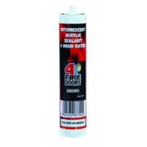 Wickes Intumescent Sealant Brown FD302