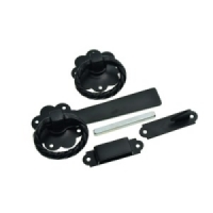 Wickes Twisted Gate Latch Black £9.49