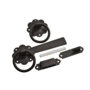 Wickes Gate Latch Straight Black £9.49