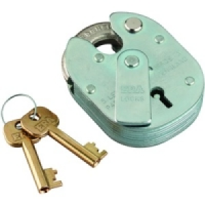 Wickes High Security Padlock 5 Lever Steel 63mm