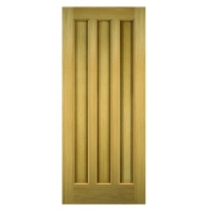 Wickes York External Oak Veneer Door 3 Panel 1981x762mm