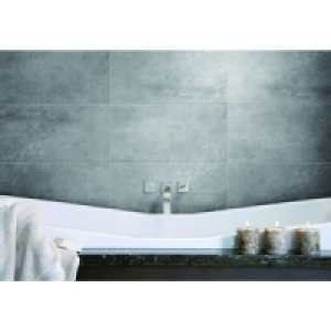 Wickes Grey Matt Porcelain Floor Tile 300x600mm £18.95