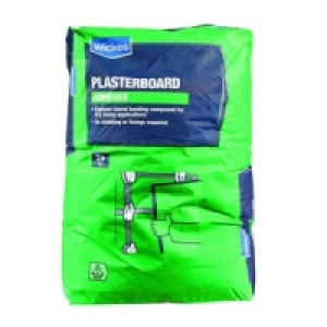 Wickes  Wickes Gypsum Based Plasterboard Adhesive 25kg