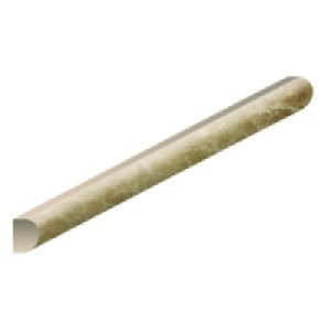 Wickes Nevada Dark Beige Gloss Marble Border Tile 320x20mm