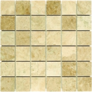 Wickes Beige Polished Marble Mosaic Tile 305x305mm £19.00