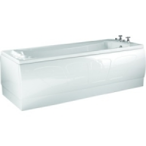 Wickes Ancona Shell Effect Bath White 1700mm £89.99