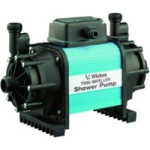 Wickes 1.5 Bar Plastic Twin Impeller Shower Pump £99.99