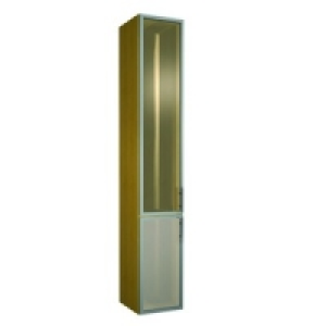 Havana Tower Unit With Aluminium & Glass Doors 300mm £690.00