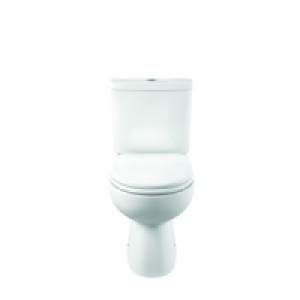 Wickes Pure Toilet Pan, Cistern with Toilet Seat