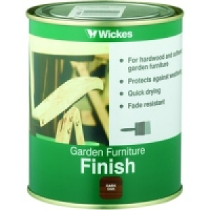 Wickes Garden Furniture Finish 750ml Dark Oak £10.99