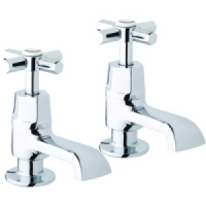 Wickes Panama Bath Taps Chrome £70.99