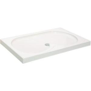 Wickes Rectangular Shower Tray White 1400x900mm
