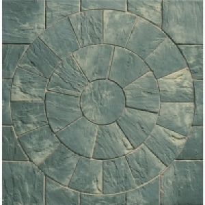 Marshalls Heritage Paving Circle Kit Old Yorkstone