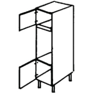 Wickes Calgary Double Oven Housing Unit 600mm £644.00