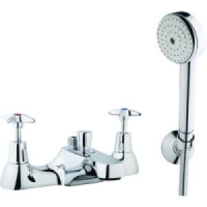 Wickes Trade Plus Bath Shower Mixer Chrome