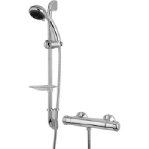 Wickes Tormelli Surface Thermo Mixer Shower Chrome