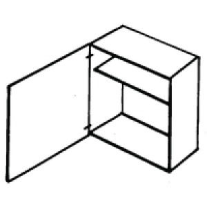 Wickes New Jersey Wall Unit 600mm £288.00