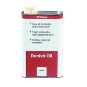 Wickes Refined Danish Oil 500ml Clear £9.99