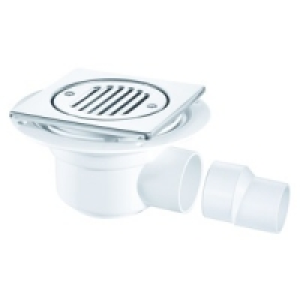 McAlpine TSG50t6SS Stainless Steel Square Shower Gully 50 x
