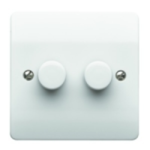 MK 300W Dimmer Double 2W K1522RPWHILV