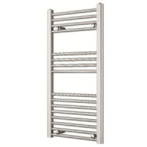 Wickes Straight Towel Radiator Chrome 900x450mm