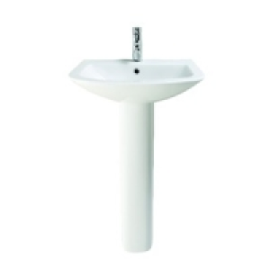 Wickes Inca Basin with Full Pedestal 550mm