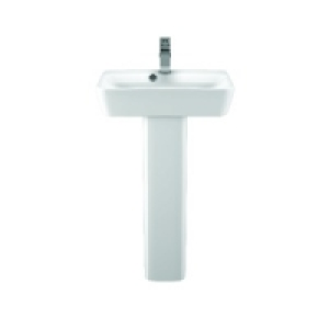 Wickes Pelosa Basin with Full Pedestal 550mm