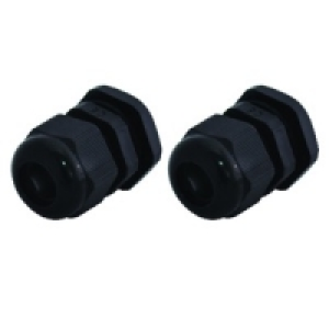 Masterplug M20 Grommet 2 Pack Black &pound;3.99