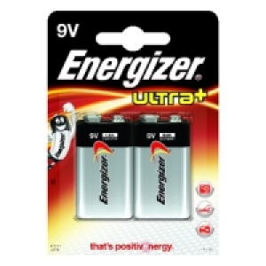 Energizer Ultra Plus 9v Batteries 2 Pack