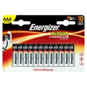 Energizer Ultra Plus AAA Batteries 12 Pack