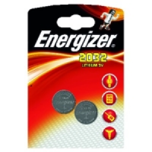 Energizer CR2032 Lithium Coin Cells 2 Pack £3.99