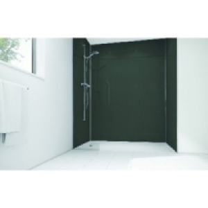 Wickes Black Diamond Acrylic 1700x900mm 3 sided Shower Panel